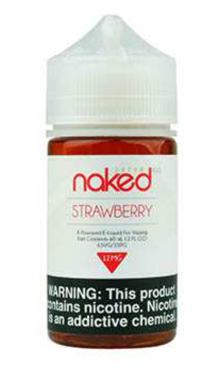 Naked Cream E-Juice 60ML | 12 MG | STRAWBERRY